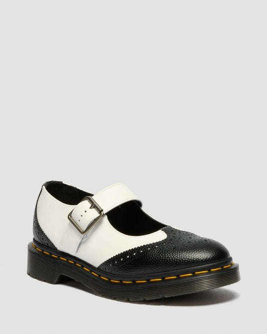 Mary Jane Monochrome Leather Shoes - view 1