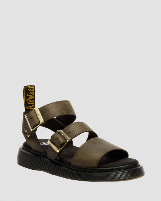 Gryphon Leather Gladiator Sandals - view 1