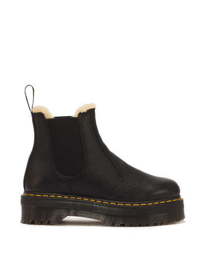 2976 Faux Fur Lined Platform Chelsea Boots - view 1