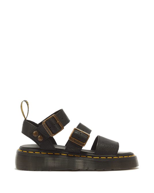 Gryphon Pisa Leather Platform Sandals - view 1