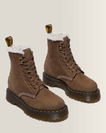 Women's 1460 Bex Faux Fur Lined Lace Up Boots - view 4