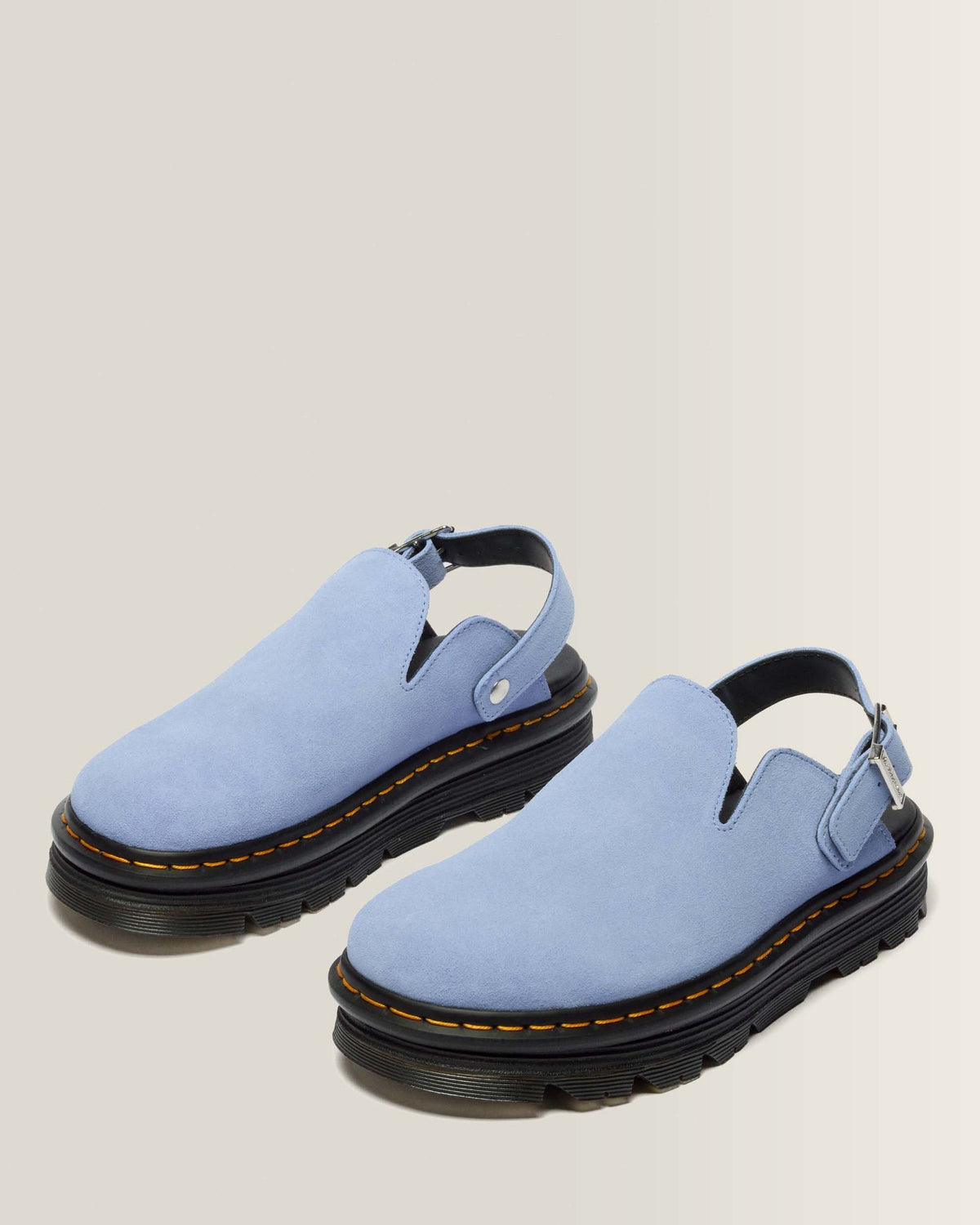 Zebzag Suede Casual Slingback Platform Mules - view 2