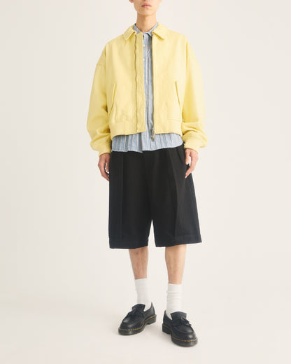 Adrian Yellow Stitch Ambassador Leather Loafers - view 2