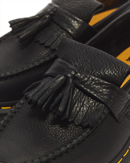 Adrian Yellow Stitch Ambassador Leather Loafers - view 8