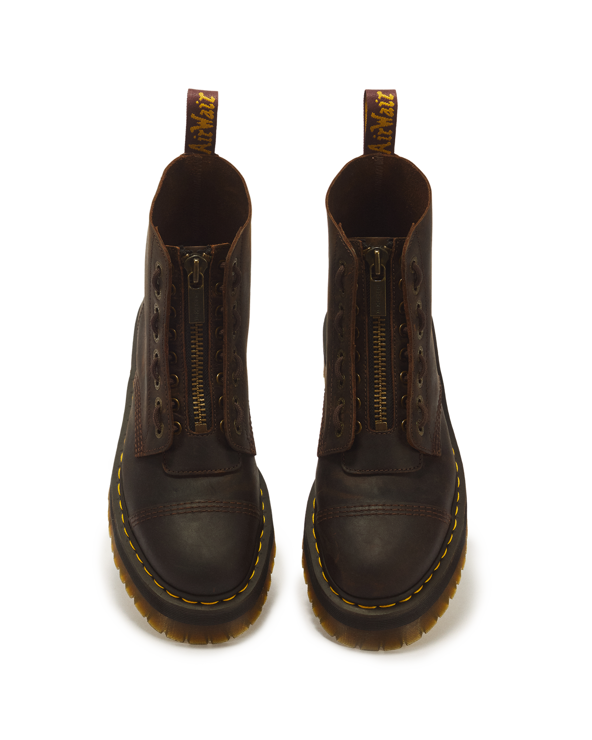 Sinclair Crazy Horse leather platform boots - view 4