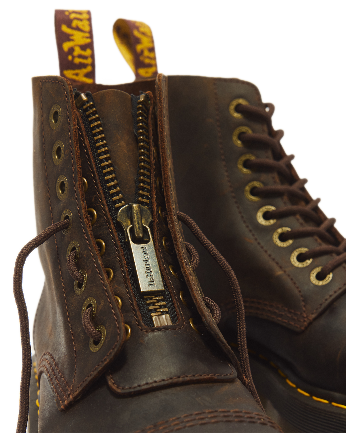 Sinclair Crazy Horse leather platform boots - view 3