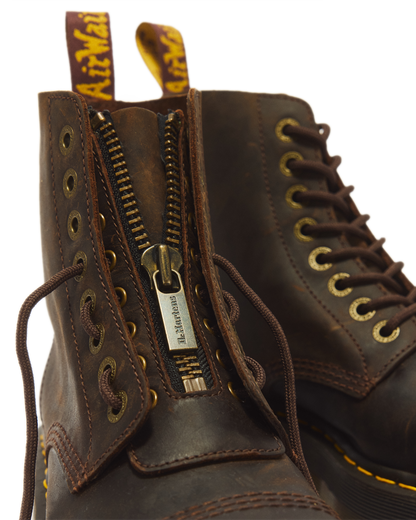 Sinclair Crazy Horse leather platform boots - view 3