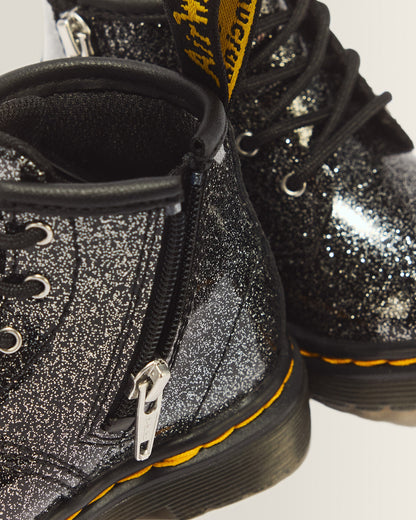 INFANT 1460 GLITTER PATENT LEATHER BOOTS - view 2