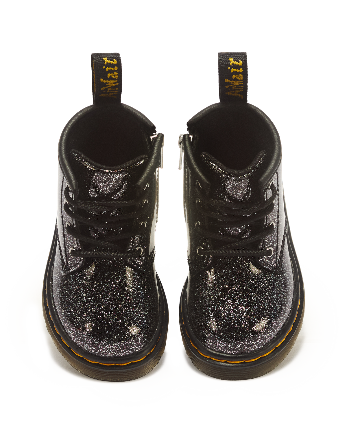 INFANT 1460 GLITTER PATENT LEATHER BOOTS - view 4