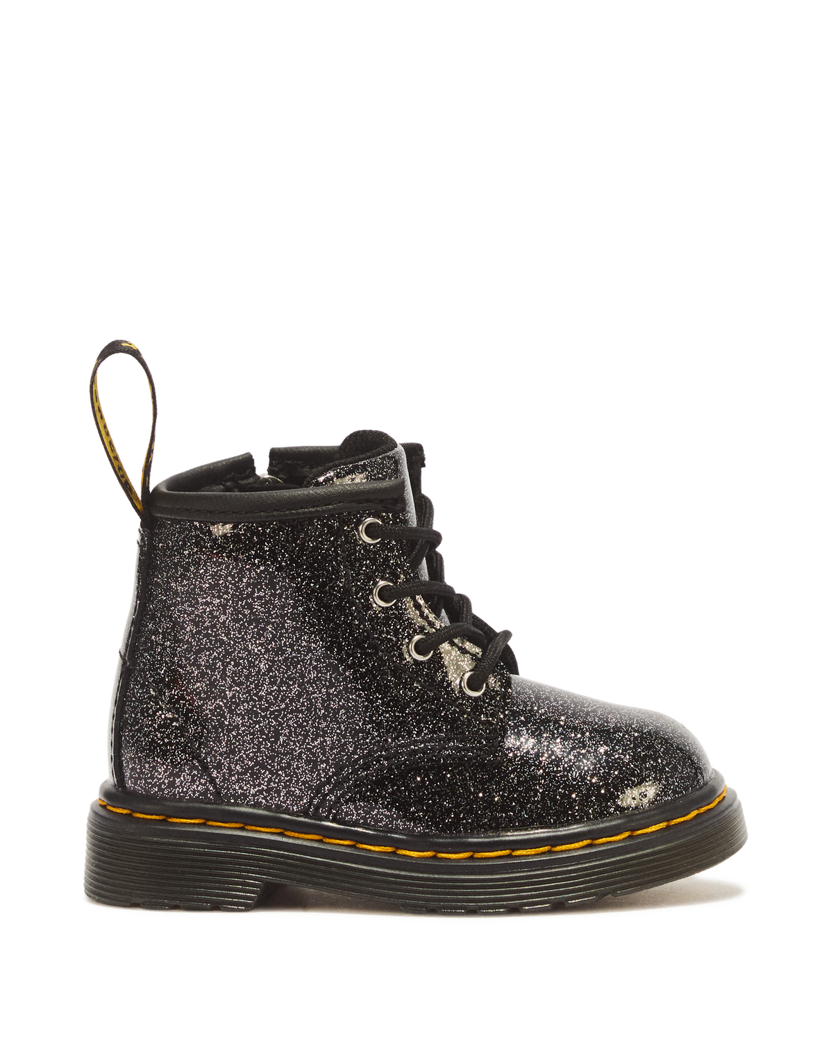 INFANT 1460 GLITTER PATENT LEATHER BOOTS - view 1