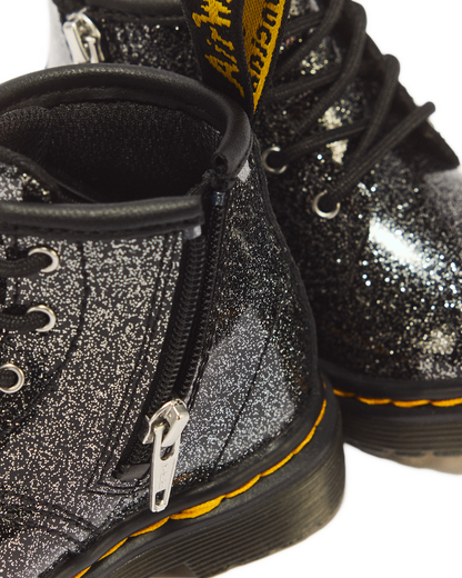 INFANT 1460 GLITTER PATENT LEATHER BOOTS - view 3