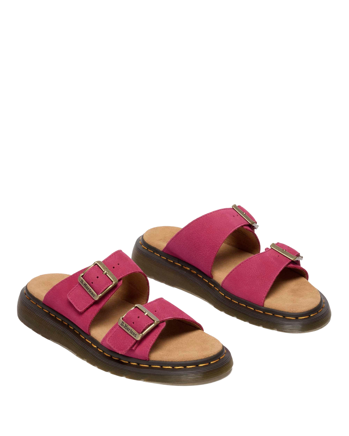 Josef Nubuck Leather Slide Sandals - view 4