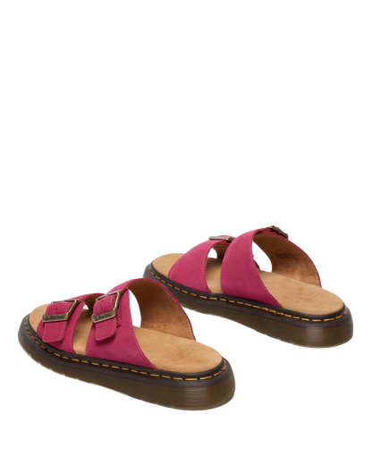 Josef Nubuck Leather Slide Sandals - view 5