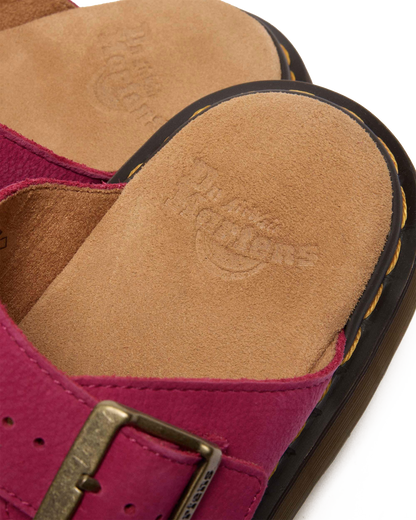 Josef Nubuck Leather Slide Sandals - view 7