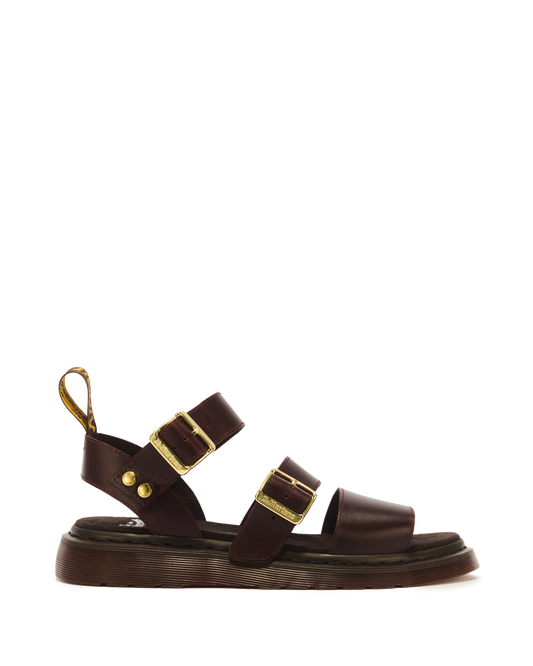 Gryphon Atlas Leather Gladiator Sandals - view 1