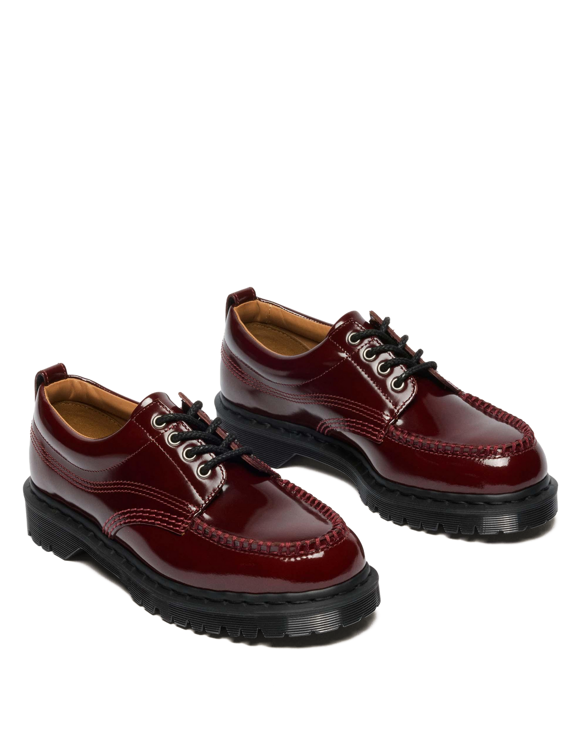Lowell Lacquered Moc Toe Shoes - view 4