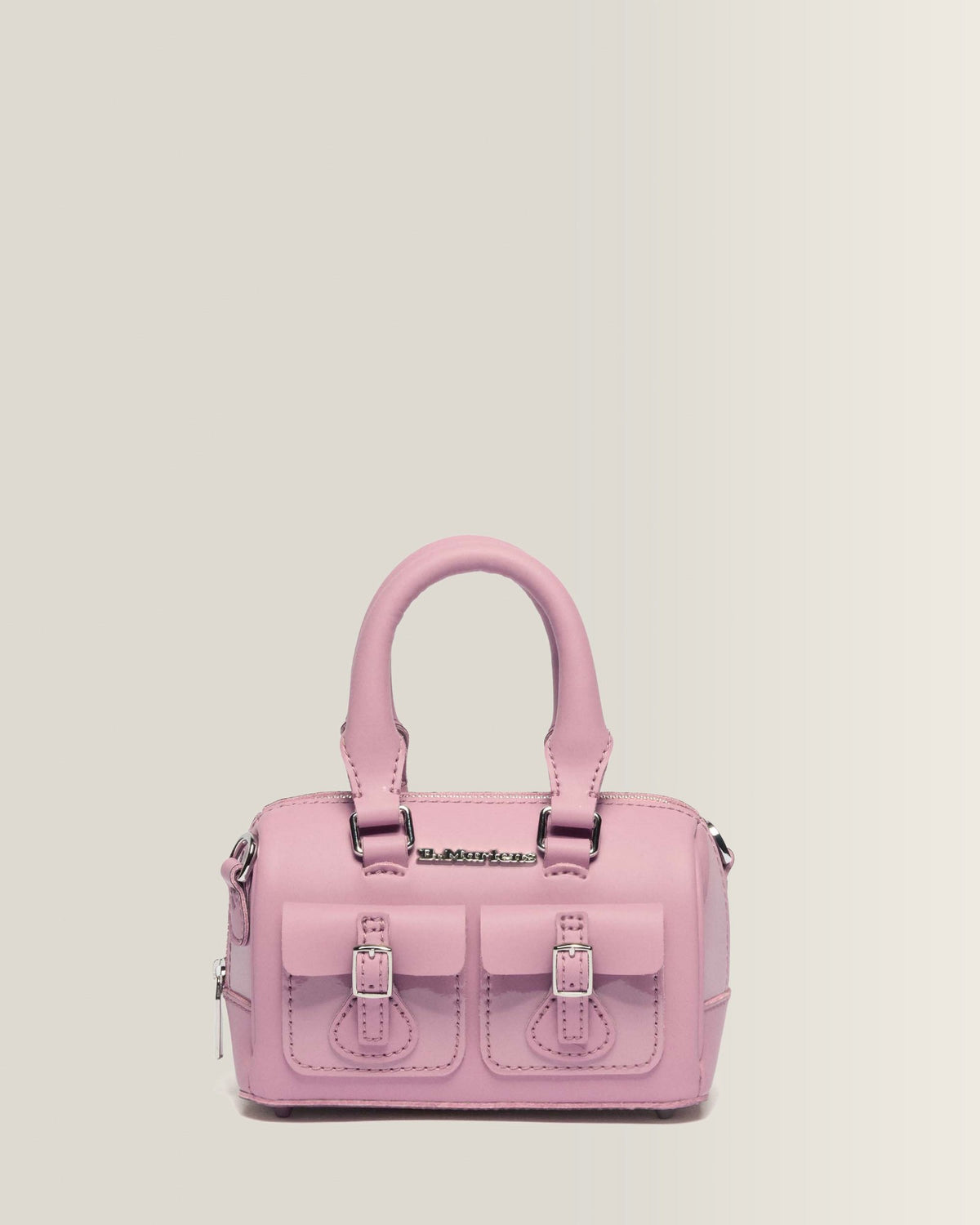 Mini Top Handle Patent Leather Bag - view 1
