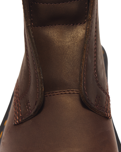 Zebzag Laceless Slip On Leather Boots - view 3