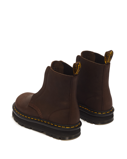 Zebzag Laceless Slip On Leather Boots - view 6