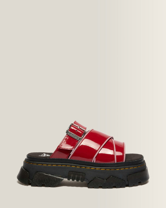Mattison Slide Soft Patent Leather Sandals - view 1