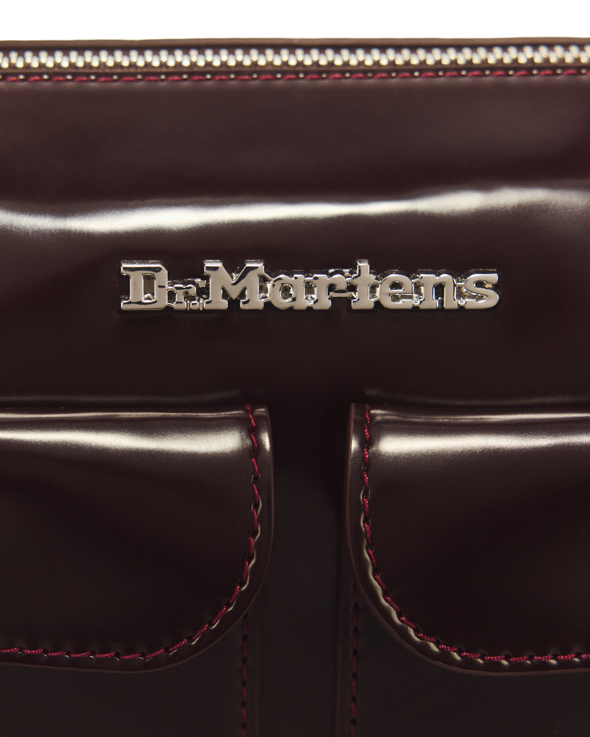 Top Handle Rub Off Leather Bag - view 8
