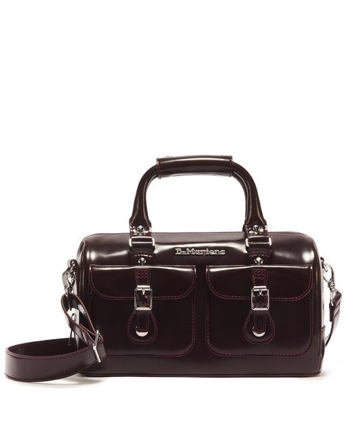 Top Handle Rub Off Leather Bag - view 1