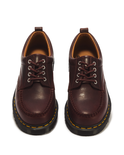 Lowell 4 Eye Mayhem Leather Moc Toe Shoes - view 4