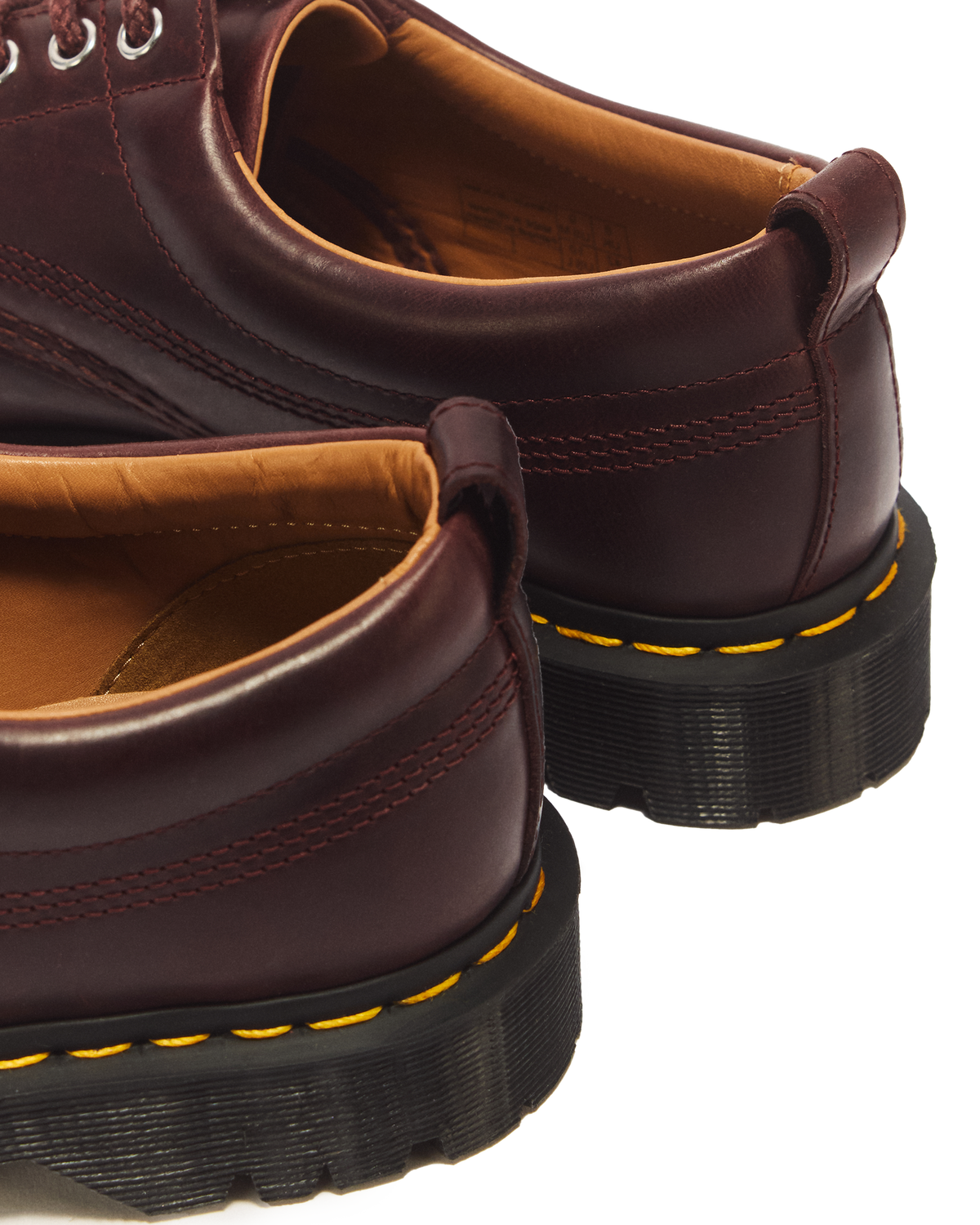 Lowell 4 Eye Mayhem Leather Moc Toe Shoes - view 3