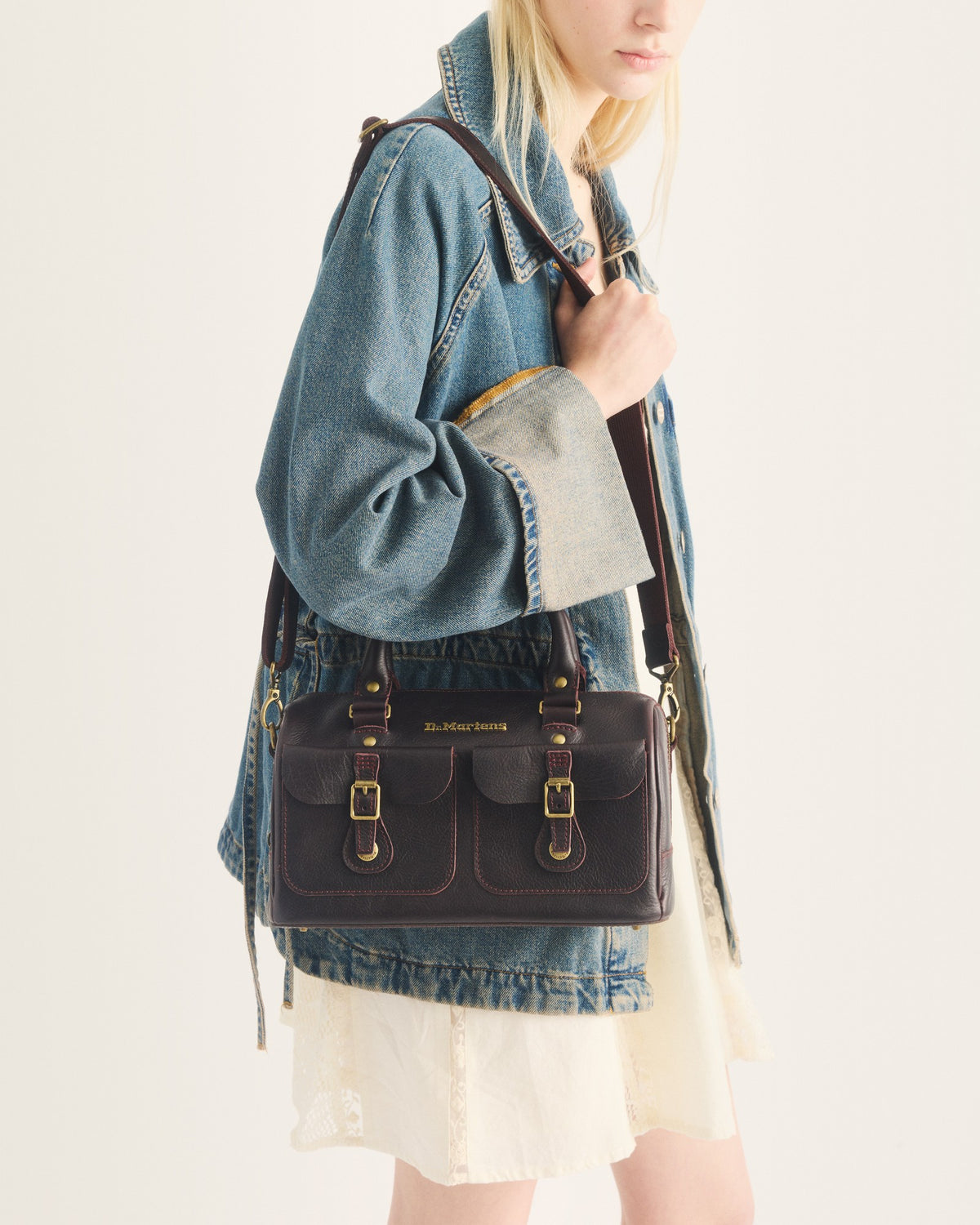 Top Handle Overdrive Leather Bag - view 2