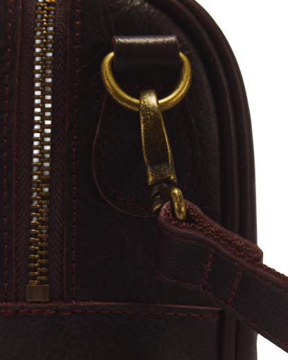 Top Handle Overdrive Leather Bag - view 3