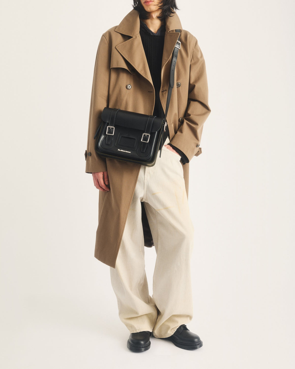11 inch Leather Messenger Bag - view 2